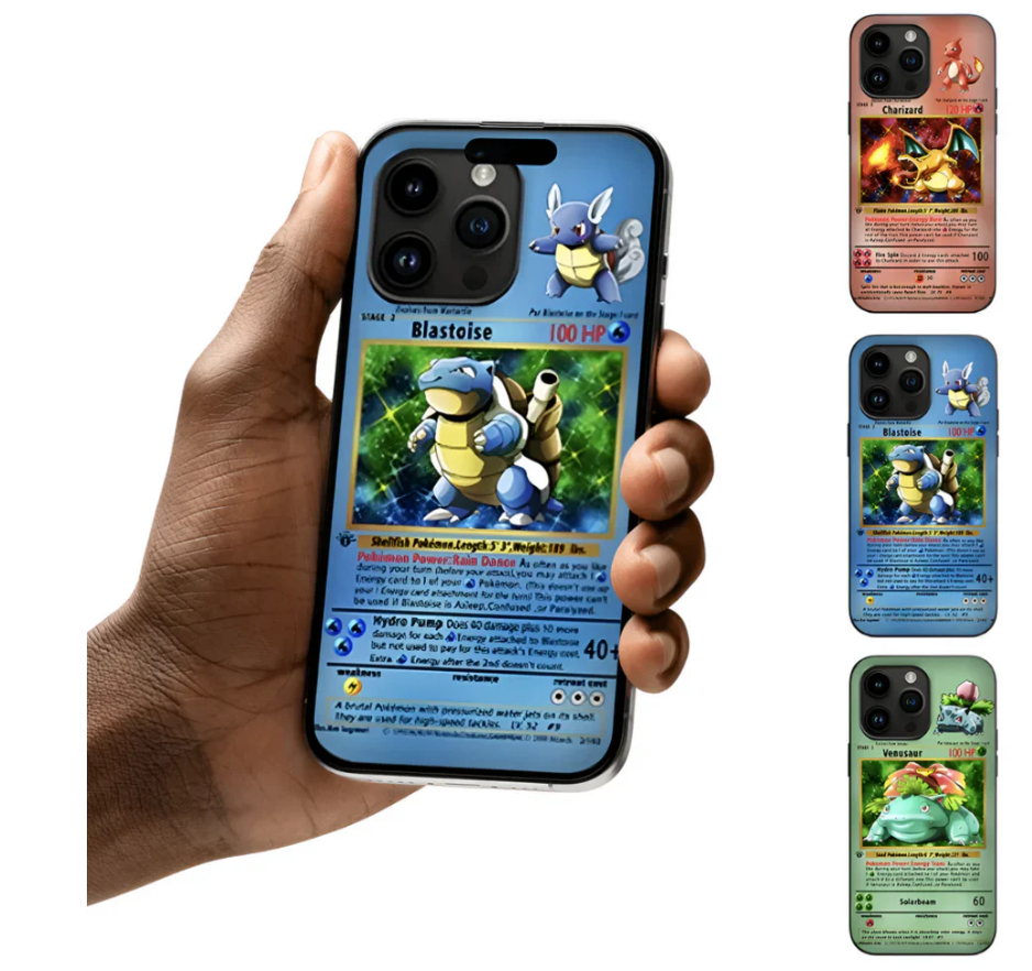 Funda Pokémon Retro 3D