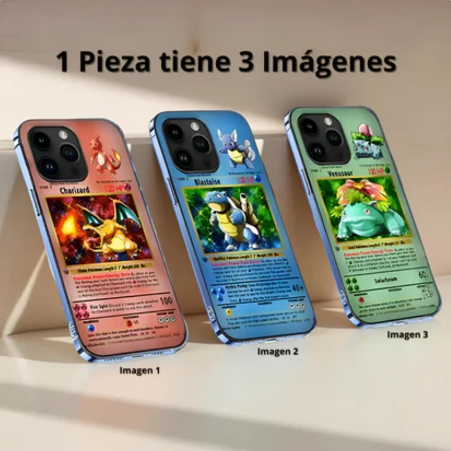 Funda Pokémon Retro 3D